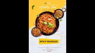 How to design a food menu / restaurant menu card design #illustrator #photoshop #graphicdesign