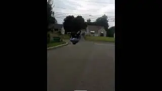 Back flip in roller blades