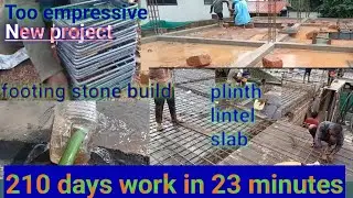 highly effective professional construction| civil engineering works | RCC building footing alab