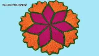 Paydan | नई डिजाइन वाला पायदान सिर्फ आपके लिए | New knitting doormat design Creative Palak Creations