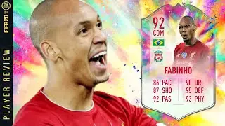 WORTH THE UNLOCK? 92 SUMMER HEAT FABINHO PLAYER REVIEW! FIFA 20 Ultimate Team