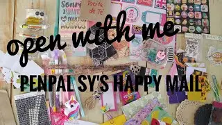 Open with me: penpal Sy&acute;s happy mail (#100 letter)  | 14