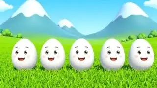 🥚🚗 Surprise Egg Cars Counting Song! | Crack Crack Crack | Learn Numbers 1 to 5 for Kids 🎶