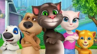 My Talking Tom Friends Virtual Pets Simulator Android Gameplay