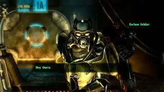 RIP to the One Friendly Enclave Member: Fallout 3