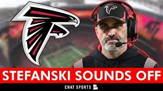 Kevin Stefanski Reveals CRITICAL Falcons News In His First Press Conference!