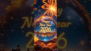 Happy New year 💫🎶✨ WhatsApp Status Video Full Screen HD #viral #newyear #2026 #shorts