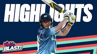 ЕЩЁ ОДИН ТРИЛЛЕР Last Ball Roses! | Йоркшир против Ланкашира — Лучшие моменты | Vitality Blast 2022