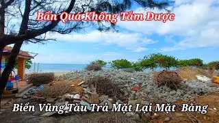 Biển Vũng Tàu hôm nay bị nhiễm bẩn, không dám tắm luôn