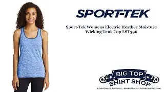 Sport-Tek Womens Electric Heather Moisture Wicking Tank Top LST396