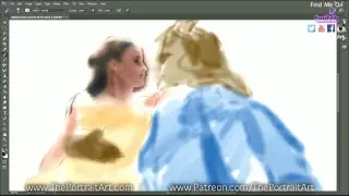 ThePortraitArtCasual Live Stream Feature Test - My Free Art Community in Desc