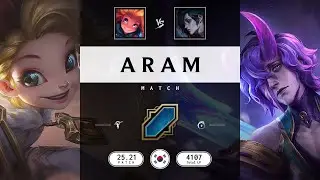ARAM Match: Super Zoe vs Super Hwei - KR server Patch 25.21