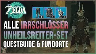 Komplette Unheilsreiter Ausr&uuml;stung & Alle Irrschloss Prophezeiungen Quest-Guide Zelda TotK