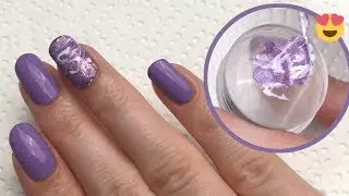 Nagelfolien selbst machen / Marble Design | 'seni Nageldesign