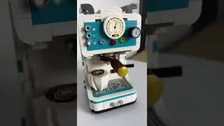 Retro Bread & Coffee Machine Building Blocks Set &ndash; Simulation Model Gift Toy
