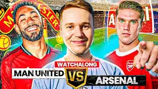MAN UNITED vs ARSENAL Live Stream Watchalong