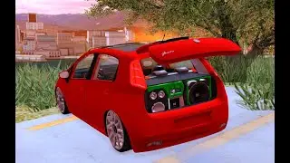 THIAGO AQUINO - N&Atilde;O POSSO DIZER ADEUS // GTA SA // FIAT PUNTO REBAIXADO COM SOM