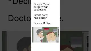 Credit card *Declines* - MEME #memes #funny