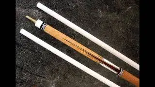 JD Custom Cues - 2013 Maple, Snakewood & Ivorine GineCue Tribute for Private customer