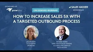 How to Increase Sales 5X with a Targeted Outbound Process