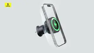 Baseus MagPro Series car holder with 15W inductive charger for air vent