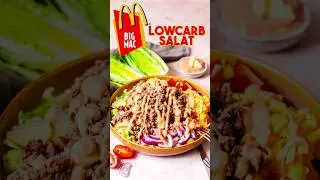 Rezept Big Mac Salat 😍 | Low Carb | Keto| Glutenfrei | Abnehmen #shorts #shortsmitmarietta