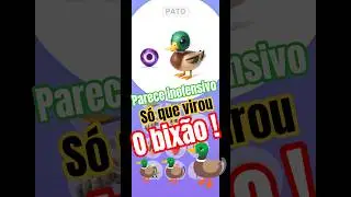 BURACO NEGRO + PATO = SER&Aacute; QUE VEM UM LEND&Aacute;RIO? 😱 Animash Fus&atilde;o!