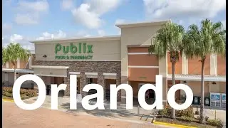 Orlando walk | Colonial Town Center shopping area walking tour