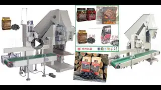 5-25kg/h Sawdust Charcoal Briquette Bags Packing Equipment Coal Ball Package Machine