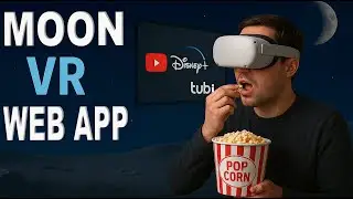 Moon VR Web App: Watch YouTube & Disney+ in VR!