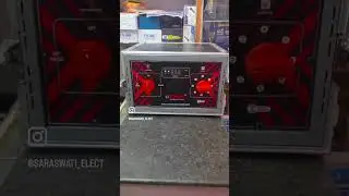 #DACHI 10 KVA Voltage STABILIZER WITH FIGHTCASE#SARASWATI ELECTRONIC JAIPUR Contact 9928499816