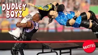 Mattel Creations WWE Elite Collection Dudley Boyz 2-Pack Action Figure Review