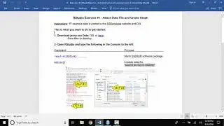 SSD for R   Exercise 1