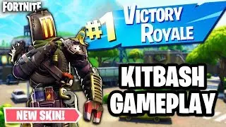 NEW KITBASH SKIN! FORTNITE KITBASH GAMEPLAY VICTORY ROYALE