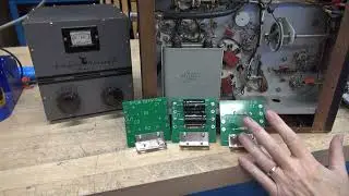 Johnson Viking II C9 high voltage filter cap replacement Valiant Ham radio Transmitter project