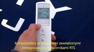 Pilot SOMFY TELIS 16 RTS prezentacja.