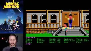 First Play - Maniac Mansion (Commodore 64)