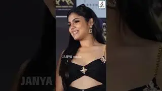 Cute Actress #fariaabdullah  Amazing  at Gama Movie Awards in Hyderabad #janyamedia #shorts