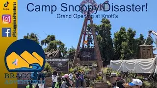 Knott's Berry Farm: Camp Snoopy Disaster!