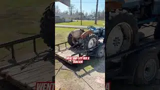 Someone gave me this old Ford tractor!! #fordperformance #mechanic #recycle #tractor