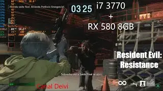 Resident Evil: Resistance i7 3770 + RX 580 8GB Red Dragon Powercolor Teste/Gameplay Full HD 1080p