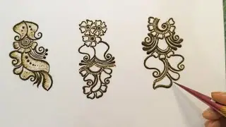 Mehandi Class - 31| Stylish Arabic mehndi design  | Easy & Simple mehndi design |Mehandi tutorial