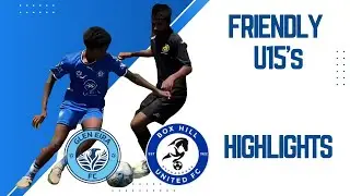 Glen Eira FC vs Box Hill United FC U15 Pre Season Friendly