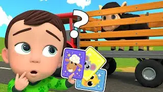 Who Says Moo? | Learn Animal Sounds | Baby Songs & Nursery Rhymes
