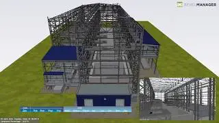 4D BIM Simulation Of An Industrial Facility - Bexel Manager