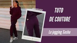 Tuto Patron Couture 💜 Le jogging Sasha