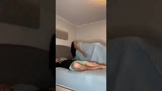 Wife Pulls Levitation Prank! #shorts