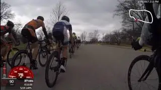 Tour of STL Forest Park crit cat 3 2017-  Full Race 3rd place photo finish