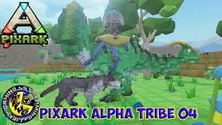 PixARK: PARASAUR and COYOTE DOWN THE RABBIT HOLE! [ Pix ARK RePuG Gameplay 04]