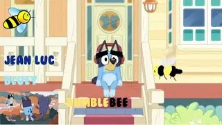 Bumblebee | Bluey Shorts | Kids Bluey Story | Bingo Funny and Fun | Bluey X Jean Luc